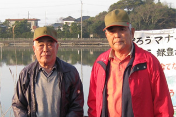 先代と金子さん